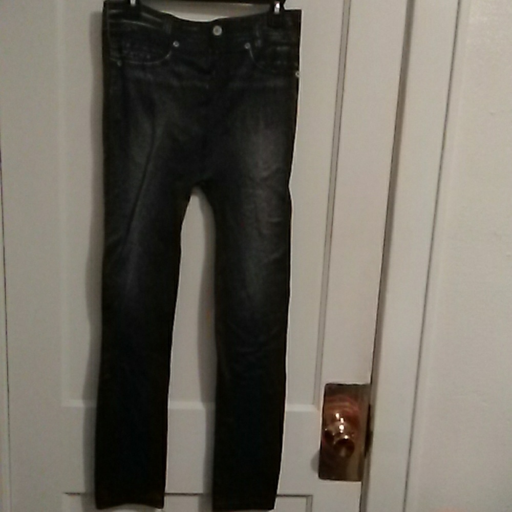 Black jeggings